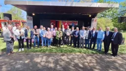 Homburg Western Thrace Turks association joins Turkish-German Tulip Festival