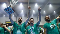Panathinaikos snatches back the league crown in volleyball