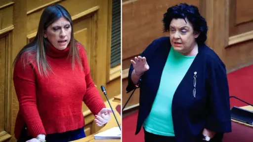 New clash between Konstantopoulou and Kanelli in the Parliament