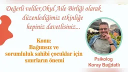 Parent seminar to be held at Xanthi Central Turkish Minority Primary School