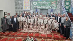 Festive atmosphere at Hatim Ceremony in Xanthi Çınar Mosque