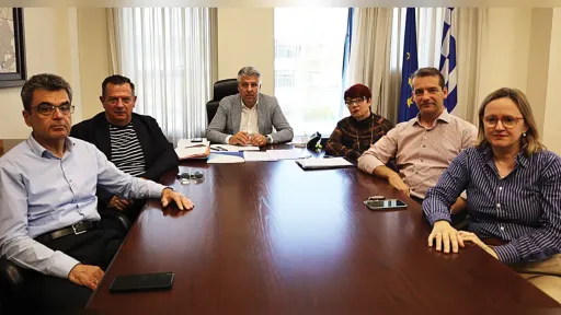 Regional Governor Topsidis meets with Medical Association Presidents of Eastern Macedonia and Thrace