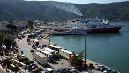 Greek ferry strike halts routes in Patras and Igoumenitsa