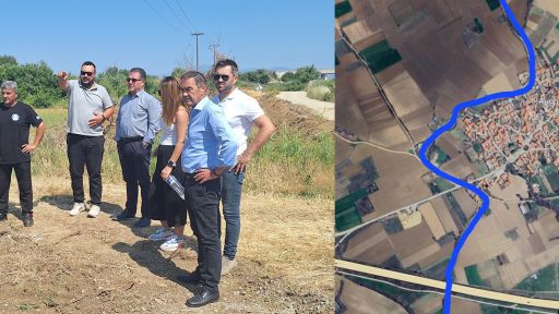 Streambed cleaning begins in Yahyabeyli village to prevent flooding