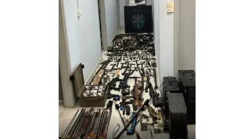 Massive weapons cache seized in Crete after man threatens police online