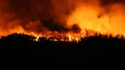 Wildfires erupt at 48 locations across Greece amid scorching heatwave