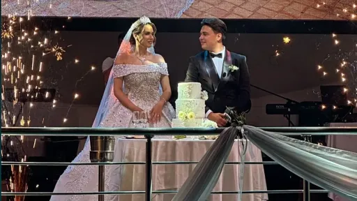 Canan and Emirhan tie the knot in a joyous ceremony