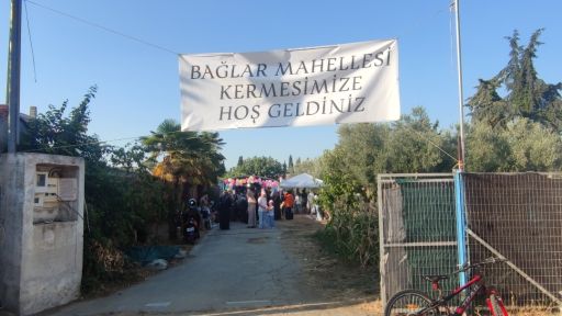 Charity bazaar organized by youth in Bağlar Neighborhood, Gümülcine