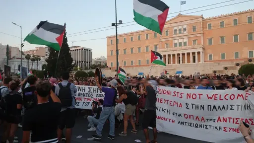 Nationwide rallies in Greece call for end to Gaza genocide