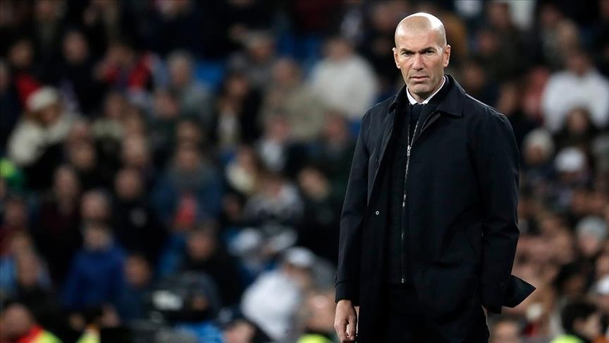 Real Madrid head coach Zidane tests positive for virus
