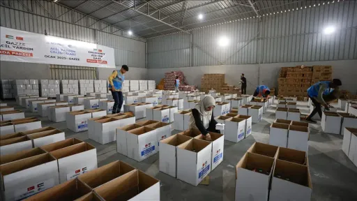 Türkiye has sent over 101,000 tons of humanitarian aid to Gaza