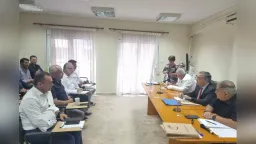 New secretary-general of decentralized administration of Macedonia–Thrace D. Galamatis visits Gümülcine