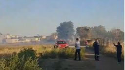 Fire near Kalkanca, Gümülcine sparks concern