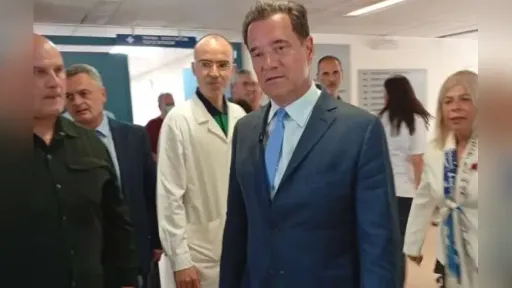 Adonis Georgiadis finds “quite a good” picture at İskeçe General Hospital