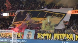 UEFA sanctions AEK and FCSB for fan misconduct