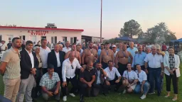 2nd Ova Wrestling Festival held with enthusiasm in Kırköy