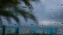 Temperatures dip slightly as showers arrive