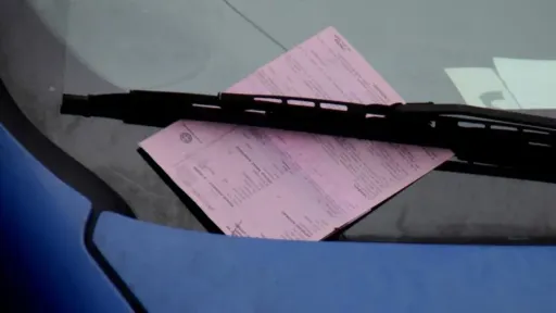 Electronic block for unpaid traffic fines by Turkish drivers in Meriç