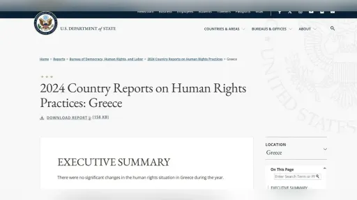 ABTTF: “U.S. Human Rights Report on Greece overlooks violations against the Turkish Minority”