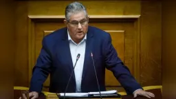 Koutsoumbas questions Greek Government’s Gaza policy in Parliament