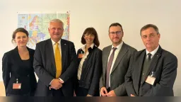 Nabi İbrahimcik joins FUEN working visit to Berlin