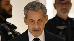 Sarkozy becomes first former French President sentenced to jail