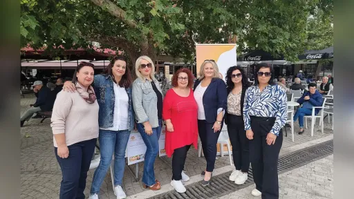 Health screenings in Gümülcine’s Peace Square by the “Help at Home” program