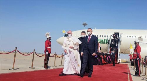 Pope Francis urges end to violence, extremism on Iraq visit