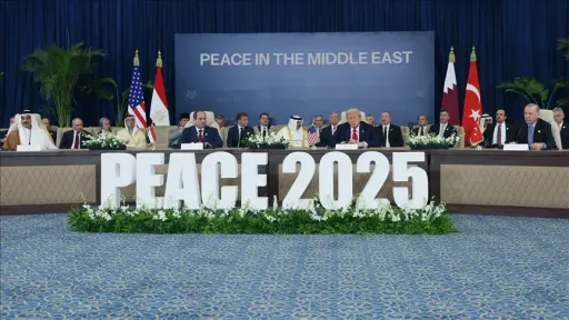 Trump says humanitarian aid 'pouring in' to Gaza as ceasefire sets in