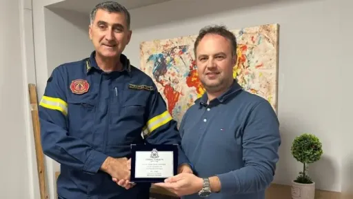Engineer Hasan provides meaningful support to Gümülcine fire department