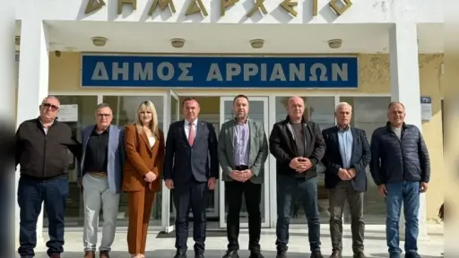 Edirne Subaşı Mayor Göksel Tüfekçi visits Kozlukebir Municipality