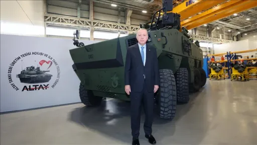 Türkiye delivers first indigenous Altay tanks to armed forces, President Erdogan announces