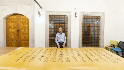 World’s largest handwritten Quran completed in Istanbul