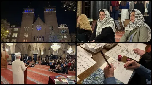 Amsterdam’s Fatih Mosque welcomes over 1,000 visitors during “Museum Night”