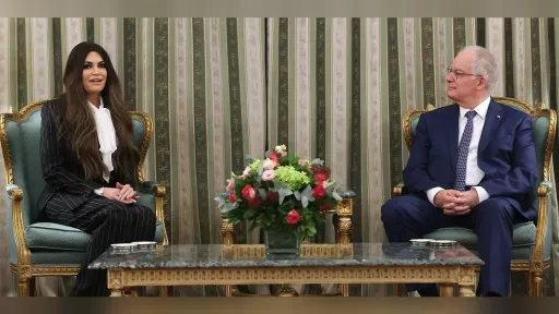 Former Trump adviser Kimberly Guilfoyle assumes post as U.S. Ambassador to Athens