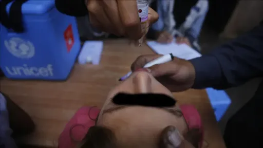 UN launches 'catch-up' vaccination campaign for 44,000 children in Gaza