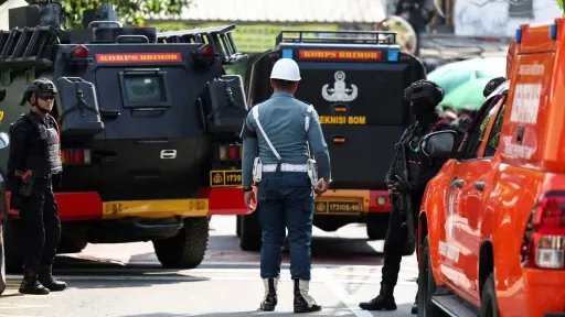 Jakarta school mosque blast injures 54 during Friday prayers