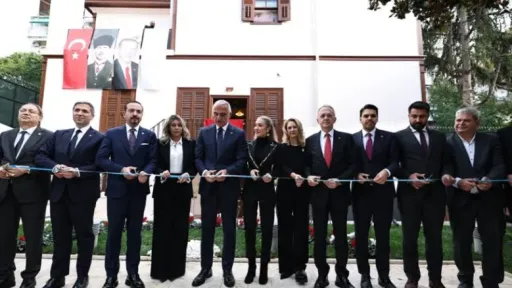 Restored Atatürk House reopens in Selanik  with official ceremony