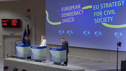 EU unveils controversial ‘Democracy Shield’ with new information monitoring center