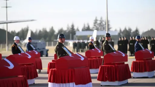 Türkiye holds funeral for 20 soldiers killed in Georgia plane crash