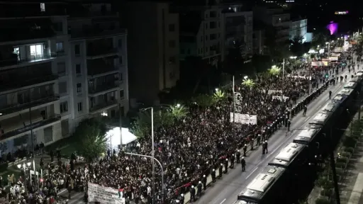 Athens restores normal traffic after large commemorative protests