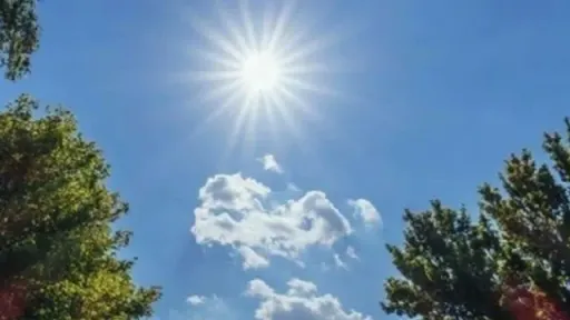 Mostly sunny skies across Greece today