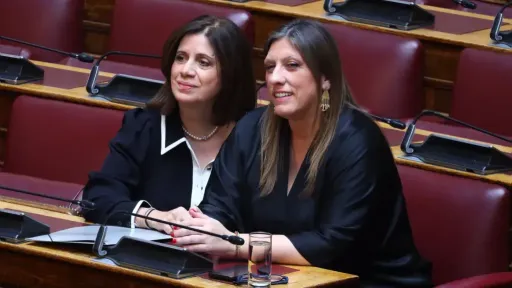 Elli Roussou sworn in after the resignation of Diamantis Karanastasis