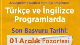 Final application deadline for Open Education Abroad programs on December 1