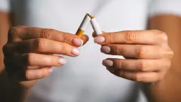 At what age must you quit smoking to regain a normal life expectancy?