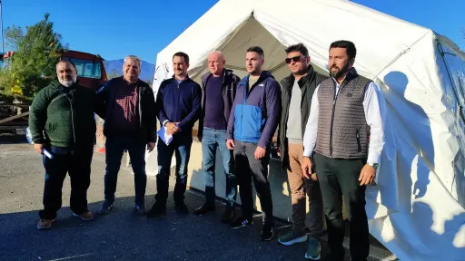 New Left leader Haritsis visits Western Thrace as farmer protests shift in İskeçe