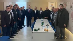 Consul General Ünal and Trade Attaché İren visit the Thrace Businessmen’s Association