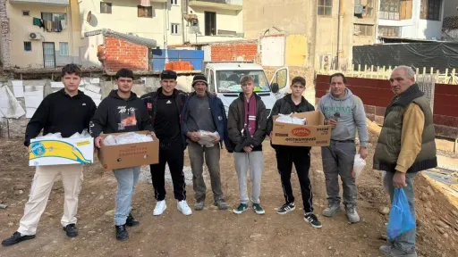 ITB Youth Branch distributes flatbread to mark the start of the Three Sacred Months