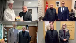 Former Turkish Parliament Speaker Şentop holds meetings in Western Thrace