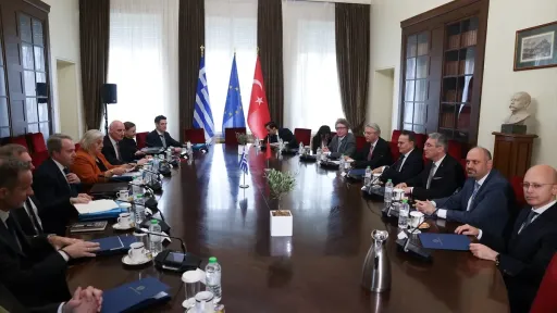 Diplomatic traffic in Athens: Greek and Turkish Deputy Foreign Ministers hold talks